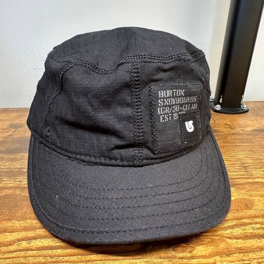 Burton Black Five-Panel Camp Hat